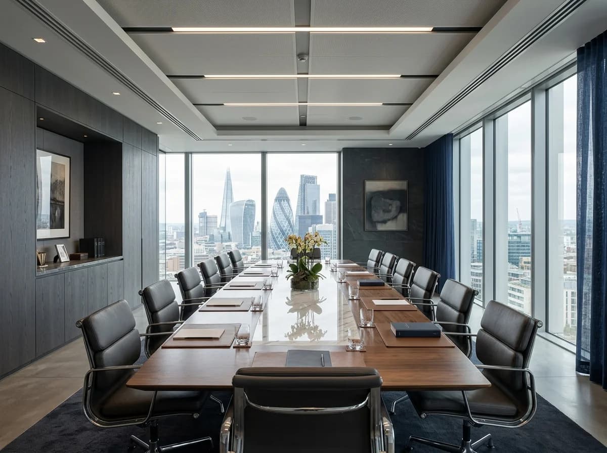 Executive corporate legal boardroom